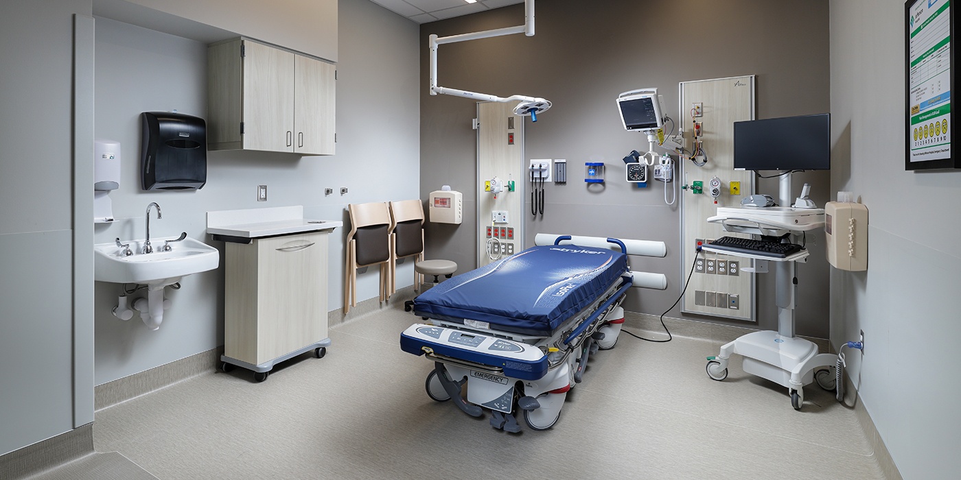 Our Work | AHN Jefferson Hospital Emergency Department Expansion